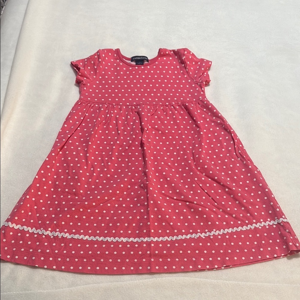 Pink  Sundress with Flutter Cap Sleeves